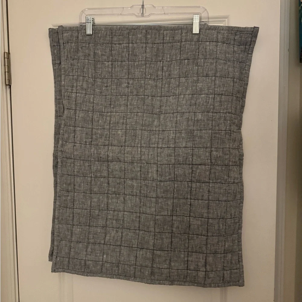 Crate and Barrel standard shams pair